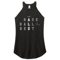 End ALS Baseball Is The Best Baseball Lover Baseball Team Women's Perfect Tri Rocker Tank