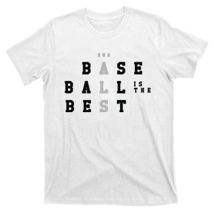 End Als Baseball Is The Best Baseball Lover Baseball Team T-Shirt