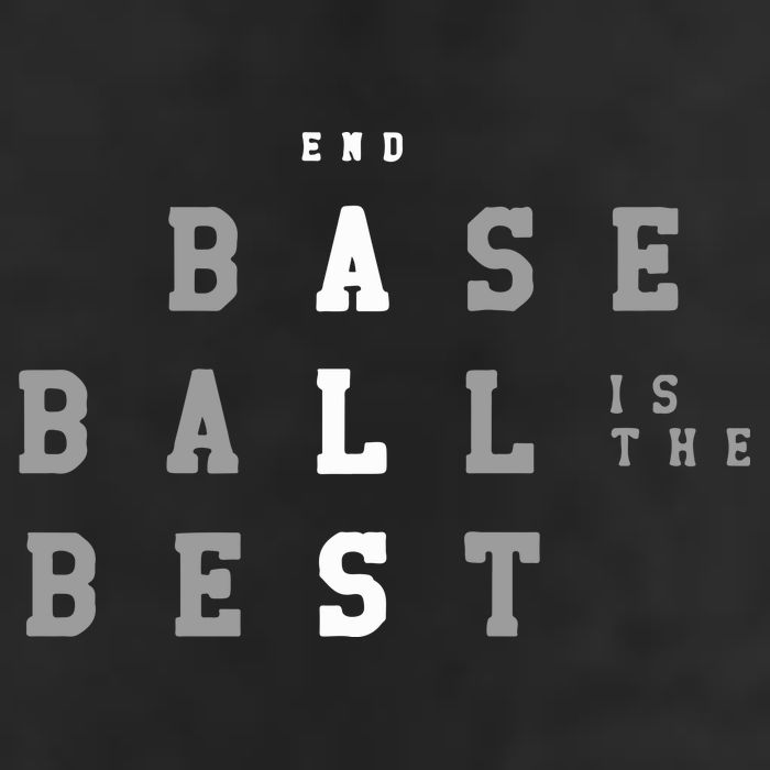 End ALS Baseball Is The Best Baseball Lover Baseball Team 7 Panel Mesh Trucker Snapback Hat