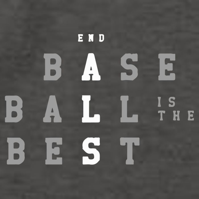End ALS Baseball Is The Best Baseball Lover Baseball Team Vector Backpack