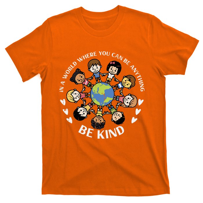 Earth Anti Bullying Unity Day Orange T-Shirt