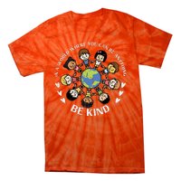 Earth Anti Bullying Unity Day Orange Tie-Dye T-Shirt