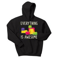 EverythingS Awesome Building Blocks Puzzle Kids Hoodie