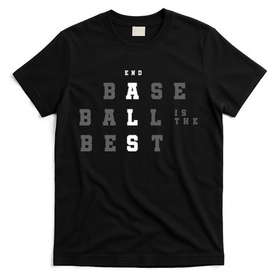 End ALS Baseball Is The Best Baseball Lover Baseball Team T-Shirt
