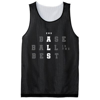 End ALS Baseball Is The Best Baseball Lover Baseball Team Mesh Reversible Basketball Jersey Tank