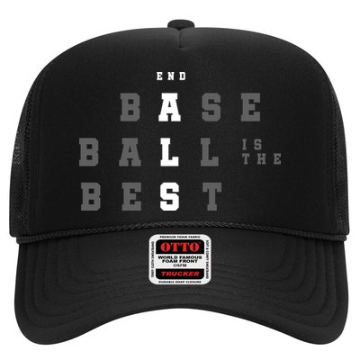 End ALS Baseball Is The Best Baseball Lover Baseball Team Hat