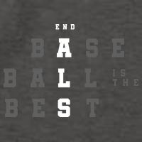 End ALS Baseball Is The Best Baseball Lover Baseball Team Vector Backpack