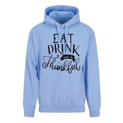 Eat And Be Thankful Gift Unisex Surf Hoodie