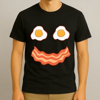 Egg And Bacon Egg And Bacon Face Brunch Breakfast T-Shirt