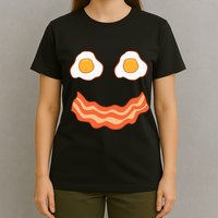 Egg And Bacon Egg And Bacon Face Brunch Breakfast T-Shirt