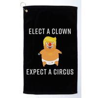 Elect A Clown Expect A Circus Golf Towel
