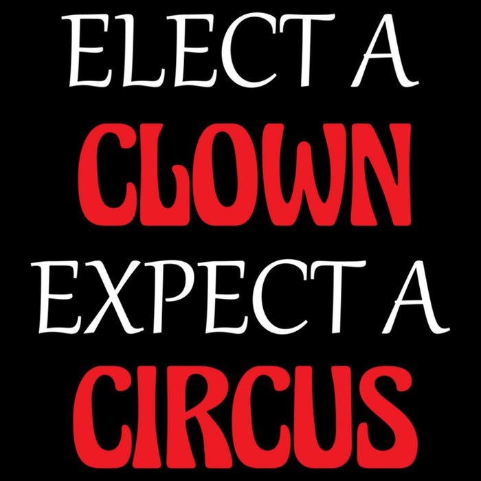 Elect A Clown Expect A Circus Funny Anti President Biden Meaningful Gift Cooling Performance Crew T-Shirt