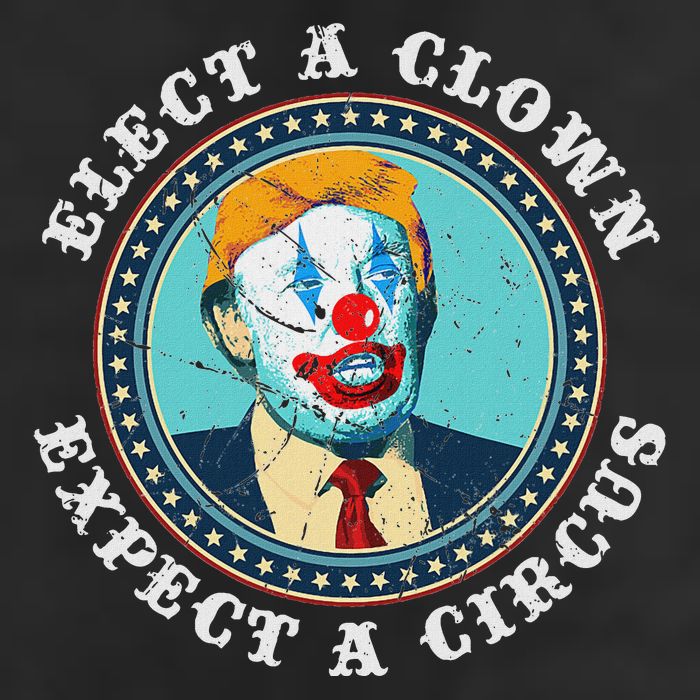 Elect A Clown Expect A Circus Anti Trump Adult Drive Performance Visor
