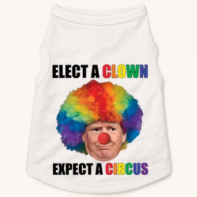 Elect A Clown Expect A Circus Doggie Tank