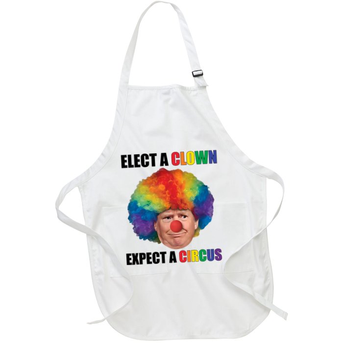 Elect A Clown Expect A Circus Apron