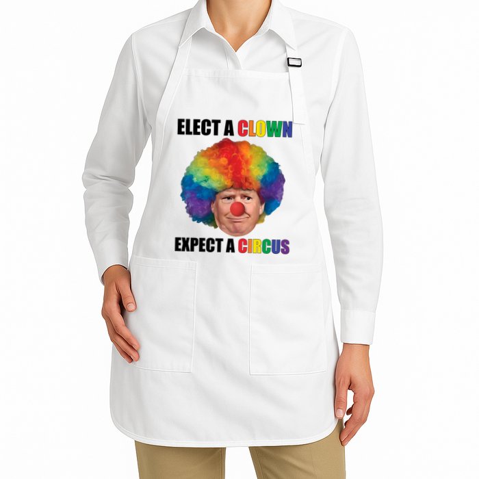 Elect A Clown Expect A Circus Apron