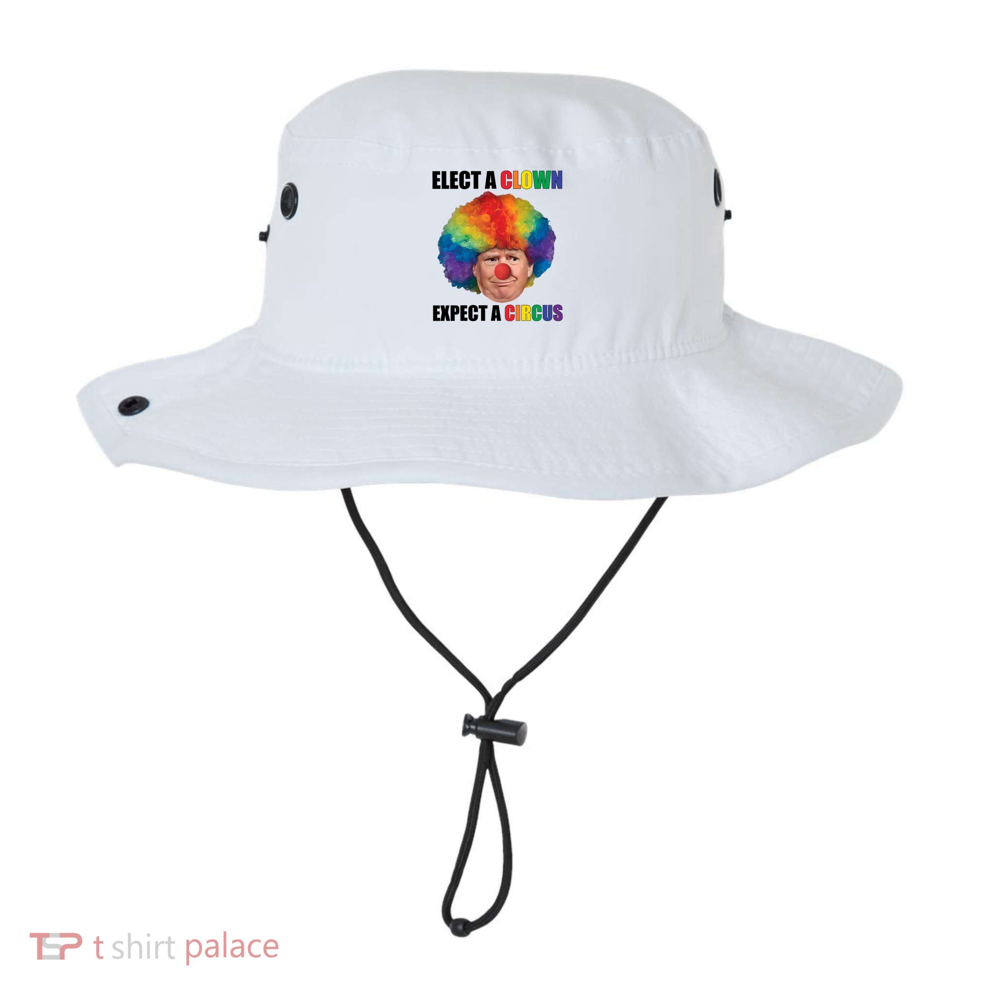 Elect A Clown Expect A Circus Bucket Hat