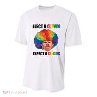 Elect A Clown Expect A Circus Youth Performance Sprint T-Shirt