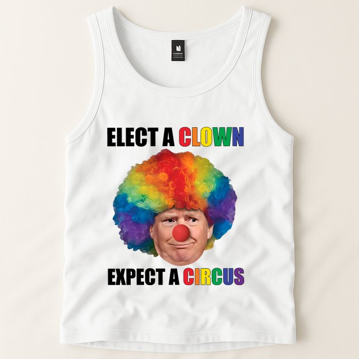 Elect A Clown Expect A Circus Tank Top