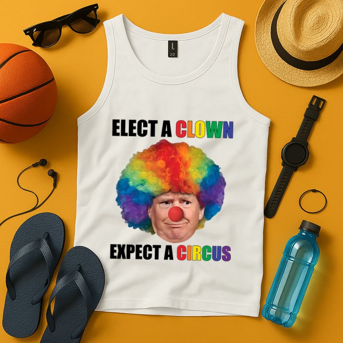 Elect A Clown Expect A Circus Tank Top