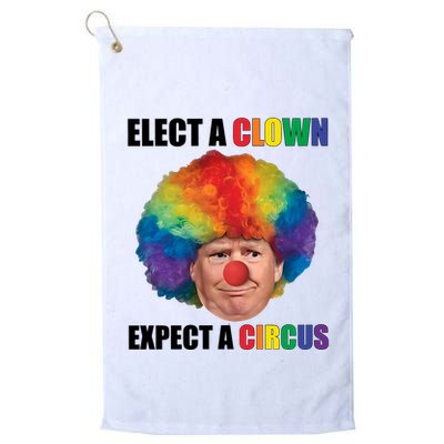 Elect A Clown Expect A Circus Golf Towel
