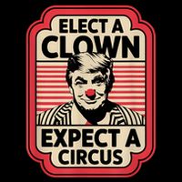 Elect A Clown Expect A Circus Impeach Trump Anti Trump Premium T-Shirt