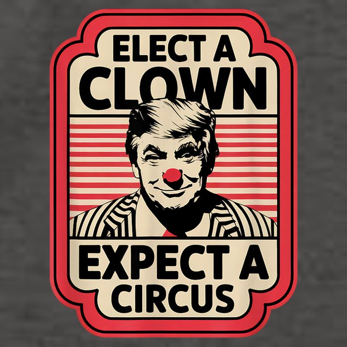 Elect A Clown Expect A Circus Impeach Trump Anti Trump Vector Backpack