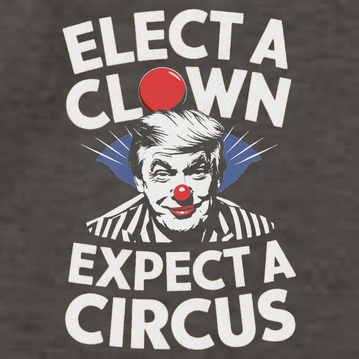Elect A Clown Expect A Circus Impeach Trump Anti Trump Vector Backpack