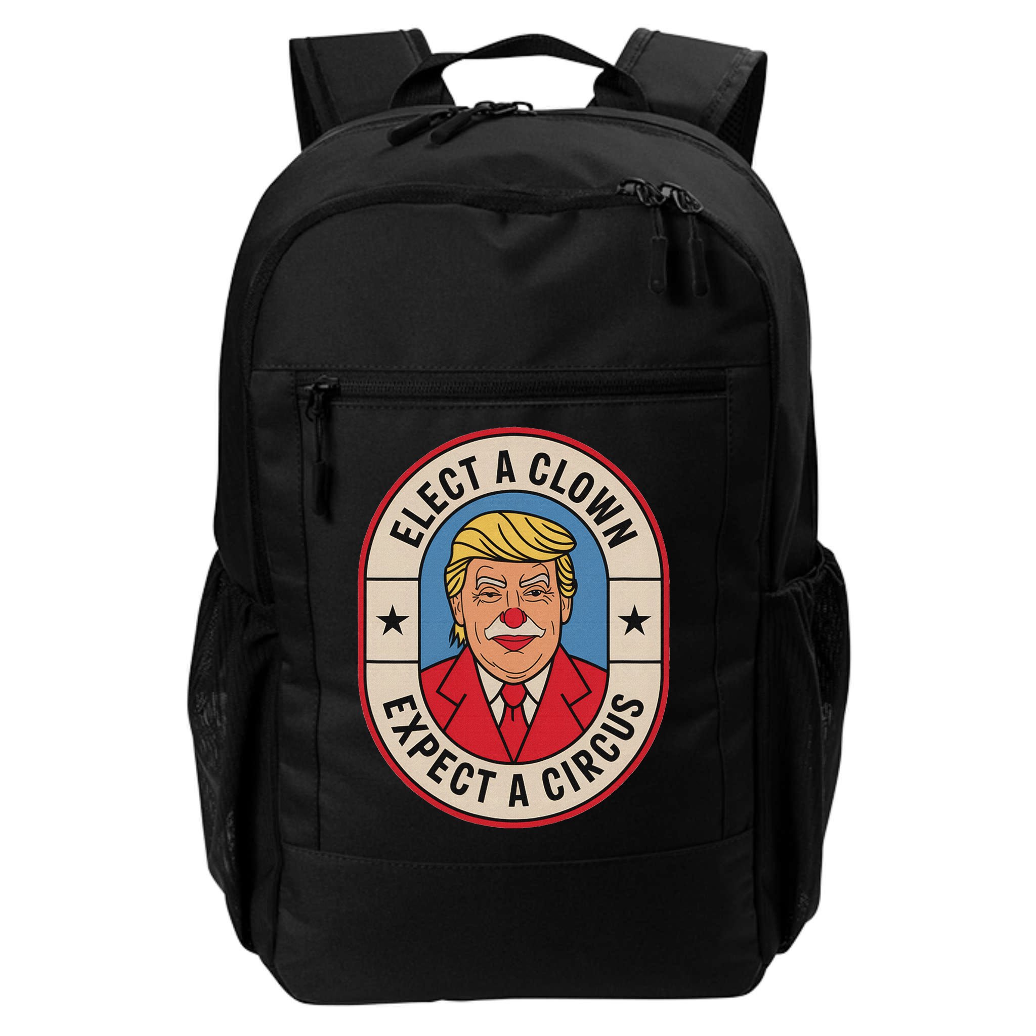 Elect A Clown Expect A Circus Impeach Trump Anti Trump  Backpack