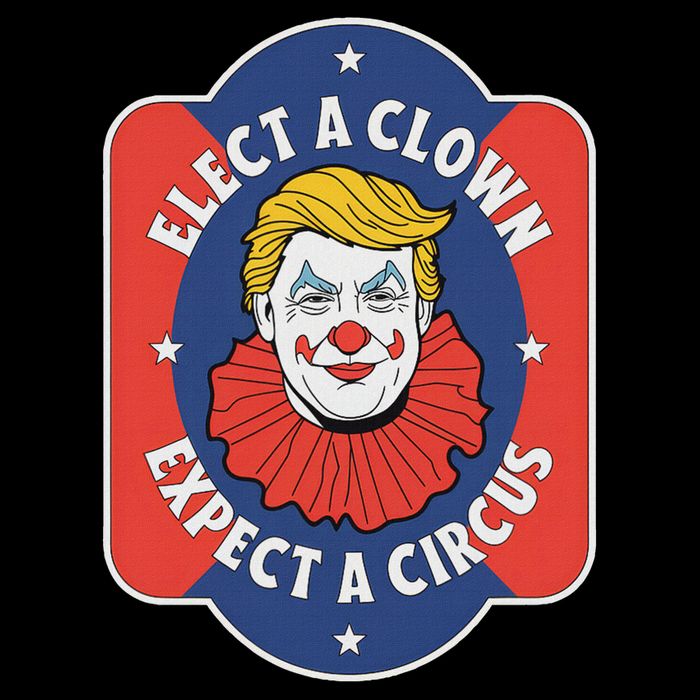 Elect A Clown Expect A Circus Impeach Trump Anti Trump Backpack
