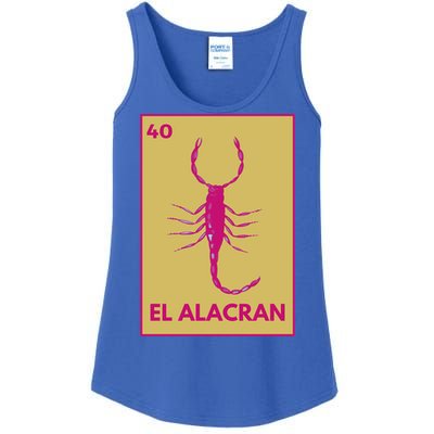 El AlacráN Card Mexican Lottery Card Funny Gift Ladies Essential Tank