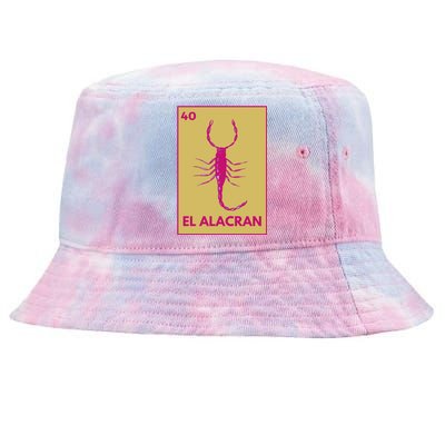 El AlacráN Card Mexican Lottery Card Funny Gift Tie-Dyed Bucket Hat