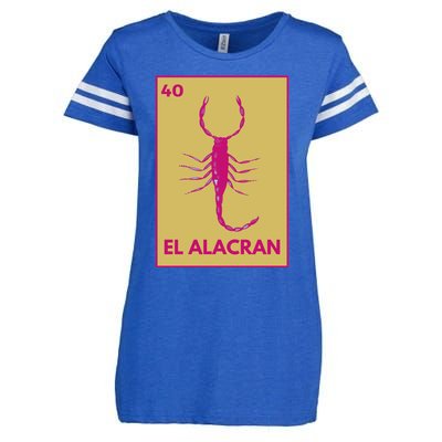 El AlacráN Card Mexican Lottery Card Funny Gift Enza Ladies Jersey Football T-Shirt