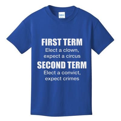 Expect A Circus Second Term Kids T-Shirt