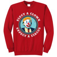 Elect A Clown Expect A Circus Antitrump Sweatshirt