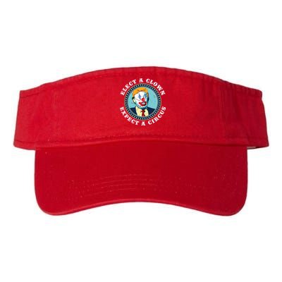 Elect A Clown Expect A Circus Antitrump Visor