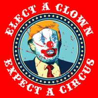 Elect A Clown Expect A Circus Antitrump Short Acrylic Beanie