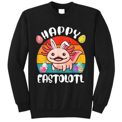 Easter Axolotl Cute Axolotl Easter Day Tall Sweatshirt