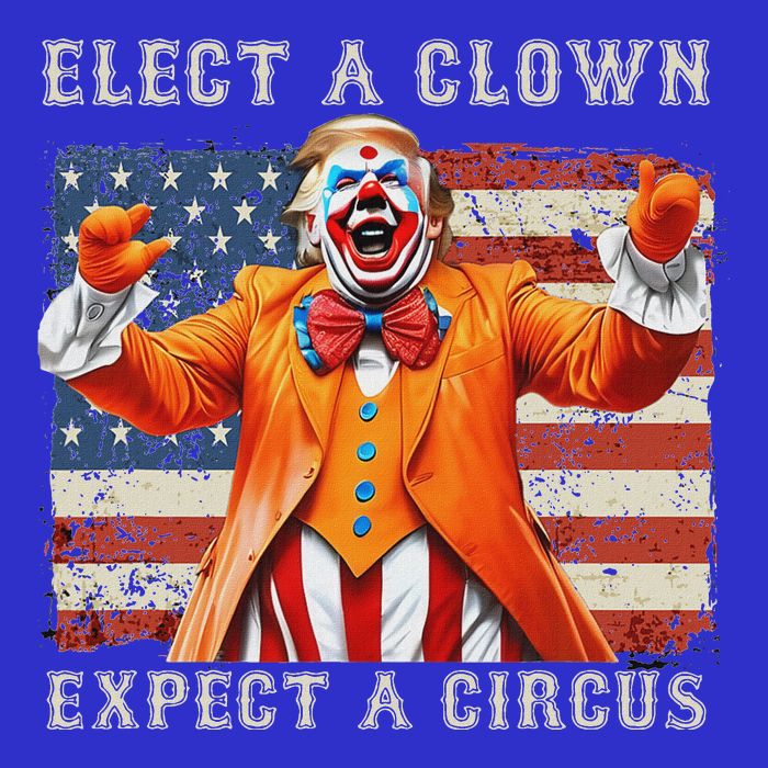 Elect A Clown Expect A Circus Usa Flag Mesh Reversible Basketball Jersey Tank