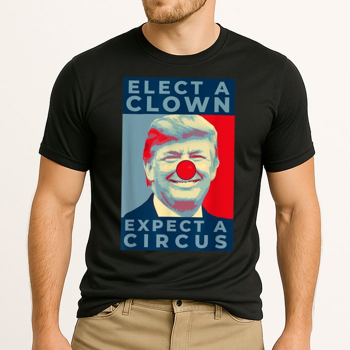 Elect A Clown Expect A Circus Impeach Antitrump Funny Performance Shirt