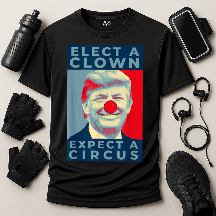 Elect A Clown Expect A Circus Impeach Antitrump Funny Performance Shirt