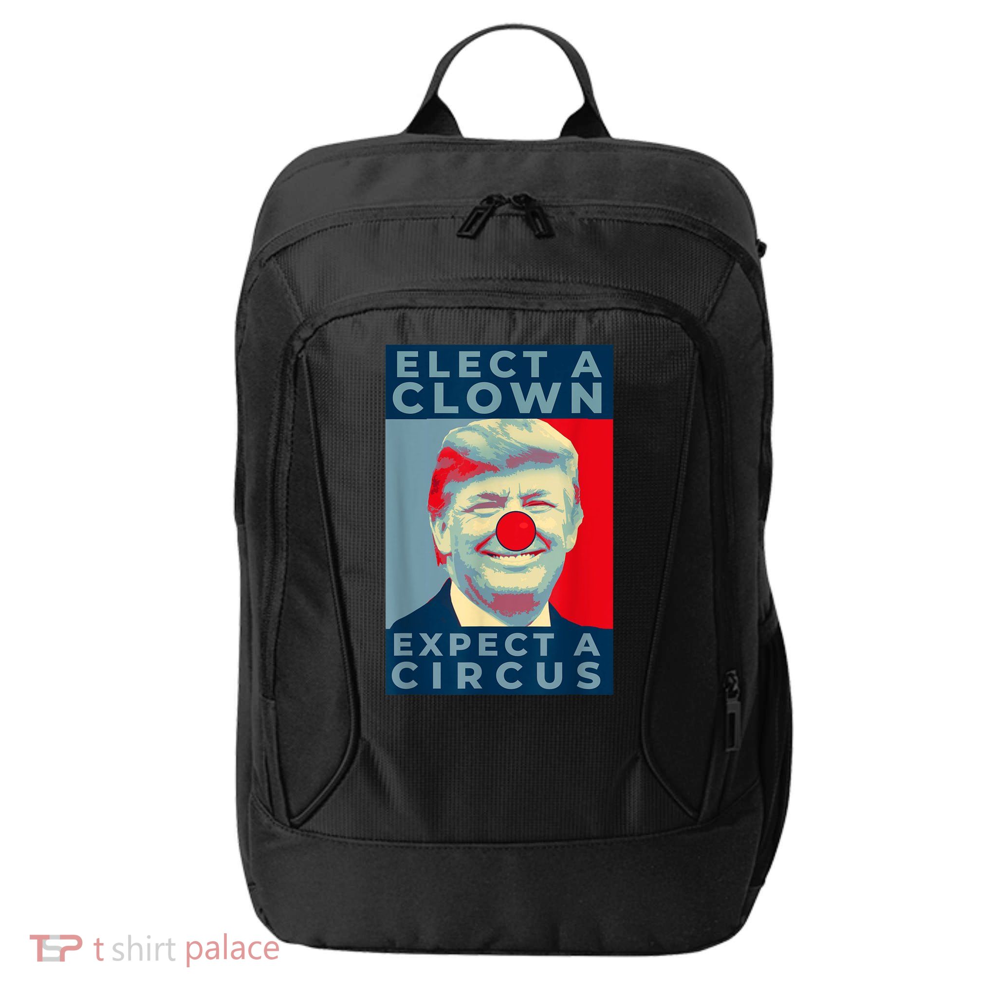 Elect A Clown Expect A Circus Impeach Antitrump Funny City Backpack
