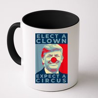 Elect A Clown Expect A Circus Impeach Antitrump Funny Mug