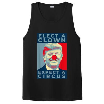 Elect A Clown Expect A Circus Impeach Antitrump Funny PosiCharge Competitor Tank