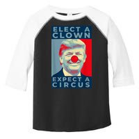 Elect A Clown Expect A Circus Impeach Antitrump Funny Toddler Fine Jersey T-Shirt