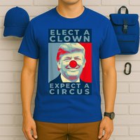 Elect A Clown Expect A Circus Impeach Antitrump Funny T-Shirt