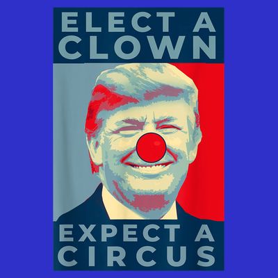 Elect A Clown Expect A Circus Impeach Antitrump Funny T-Shirt