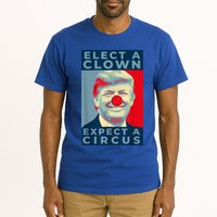 Elect A Clown Expect A Circus Impeach Antitrump Funny Tall T-Shirt