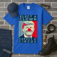 Elect A Clown Expect A Circus Impeach Antitrump Funny Tall T-Shirt