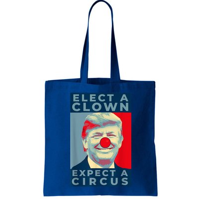 Elect A Clown Expect A Circus Impeach Antitrump Funny Bag